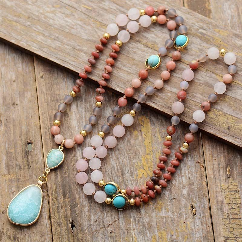 Handgefertigte Mala-Kette - SoulNecklace