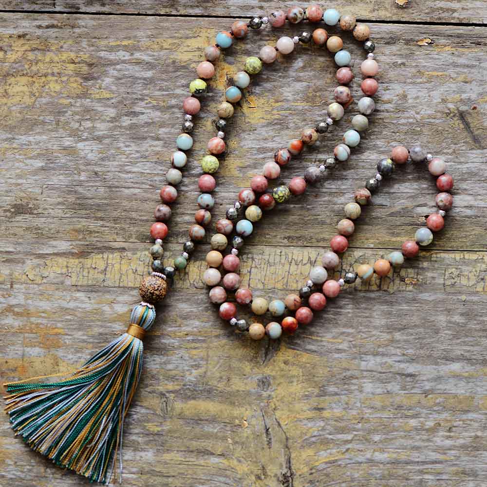 Handgefertigte Mala Kette - HeartMala