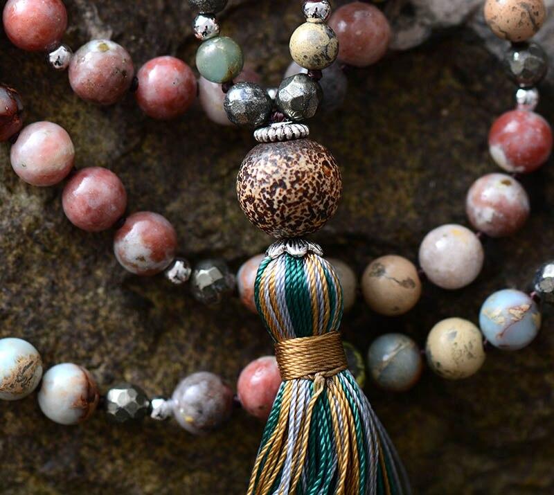 Handgefertigte Mala Kette - HeartMala