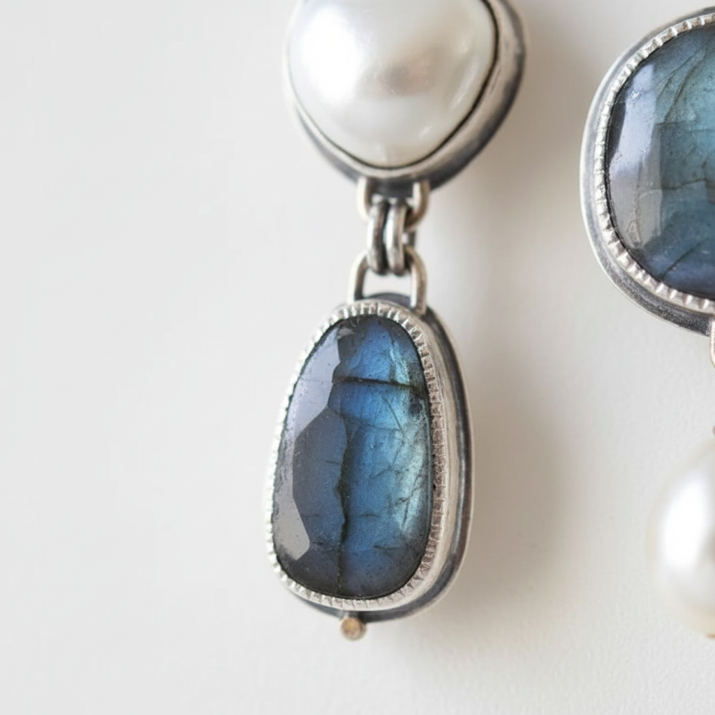 Handgefertigte Ohrringe - NaturalGem