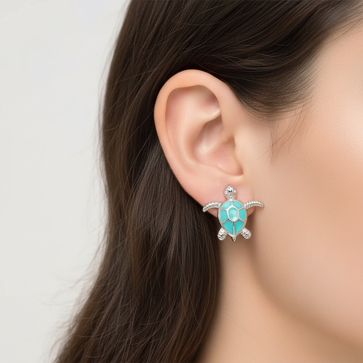 Handgefertigte Ohrringe - OceanGlow