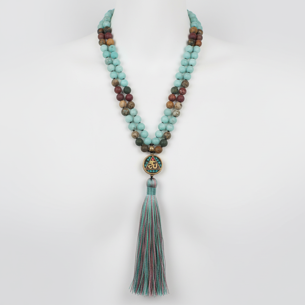 Handgefertigte Perlenkette - AumBead