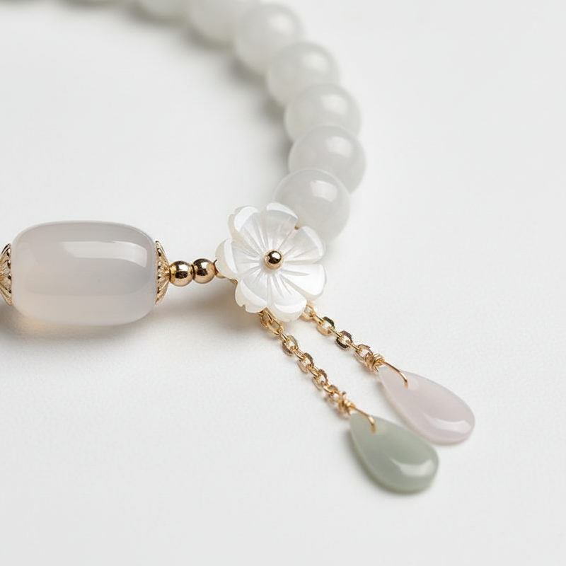 Handgefertigtes Armband - JadeGlow