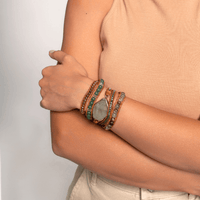 Handgefertigtes Wickelarmband - HarmonyBand