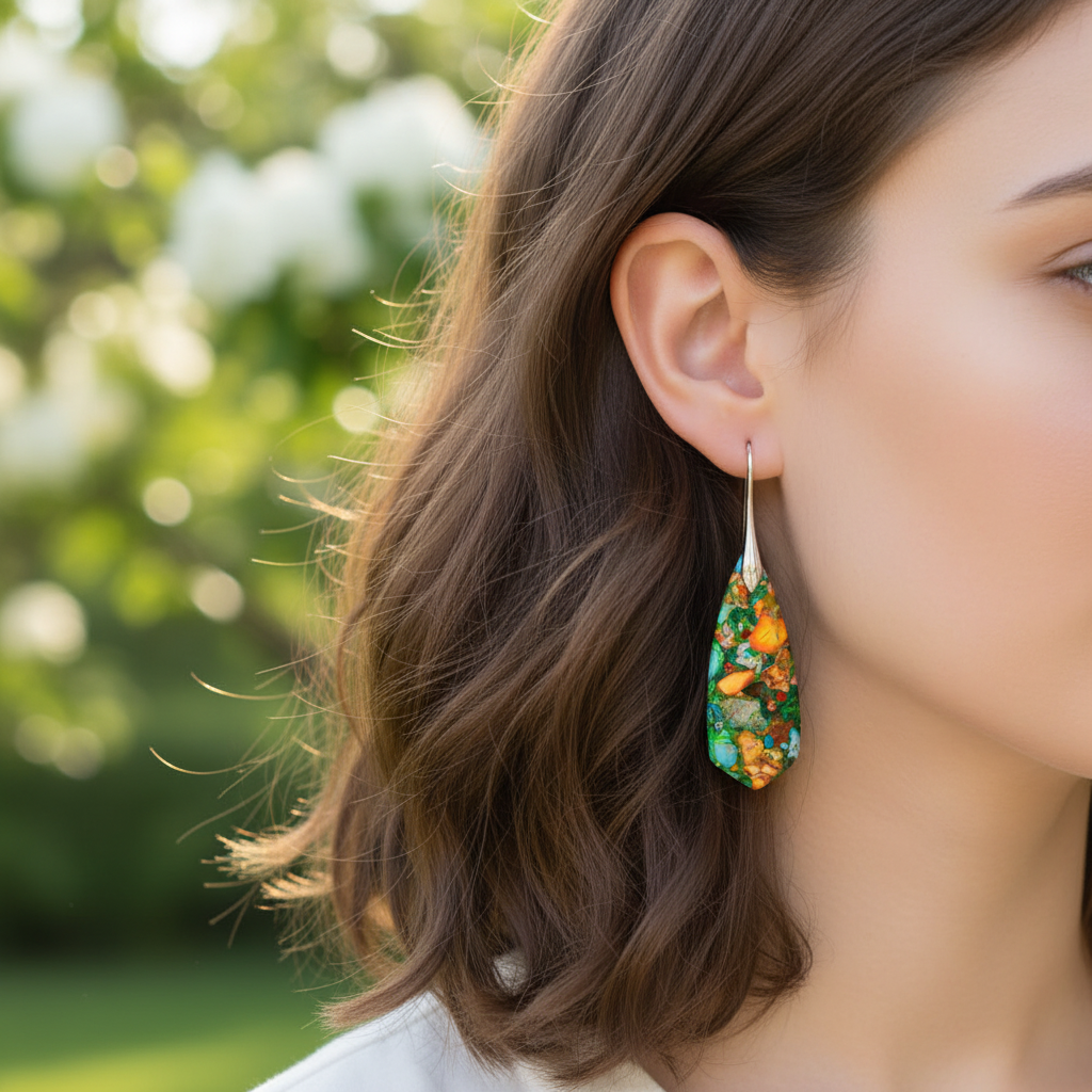 Handgemachte Ohrringe - ColorPeace