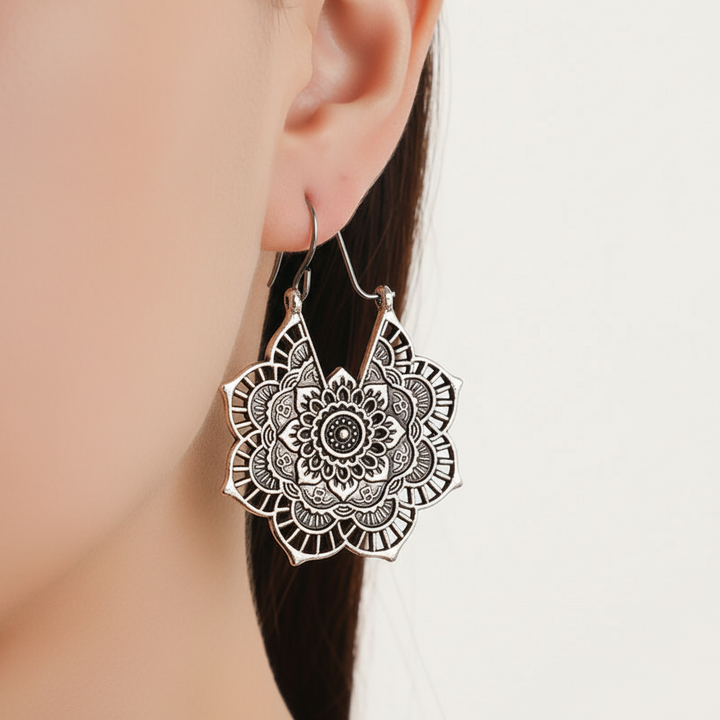 Hängende Ohrringe - MandalaJewelry
