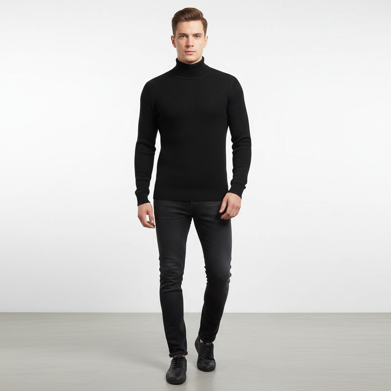 Herren Pullover Mit Rollkragen - Jörg