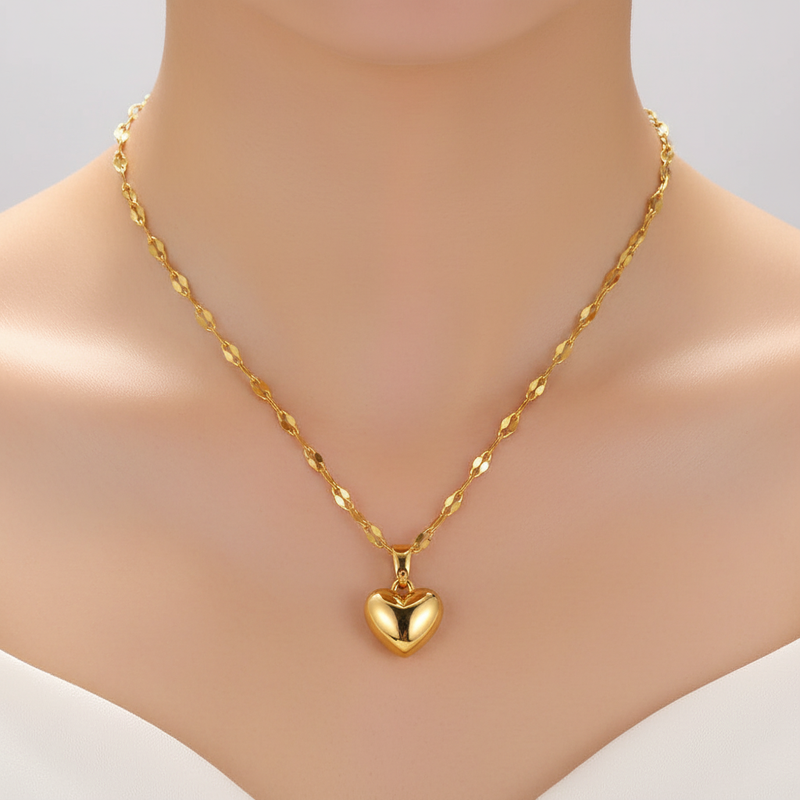 Herzanhänger Aus Edelstahl - AffectionPiece