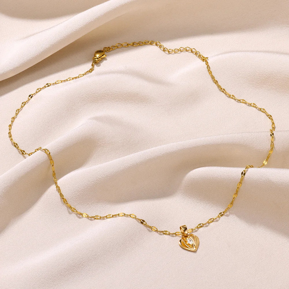 Herzanhänger Aus Edelstahl - AffectionPiece