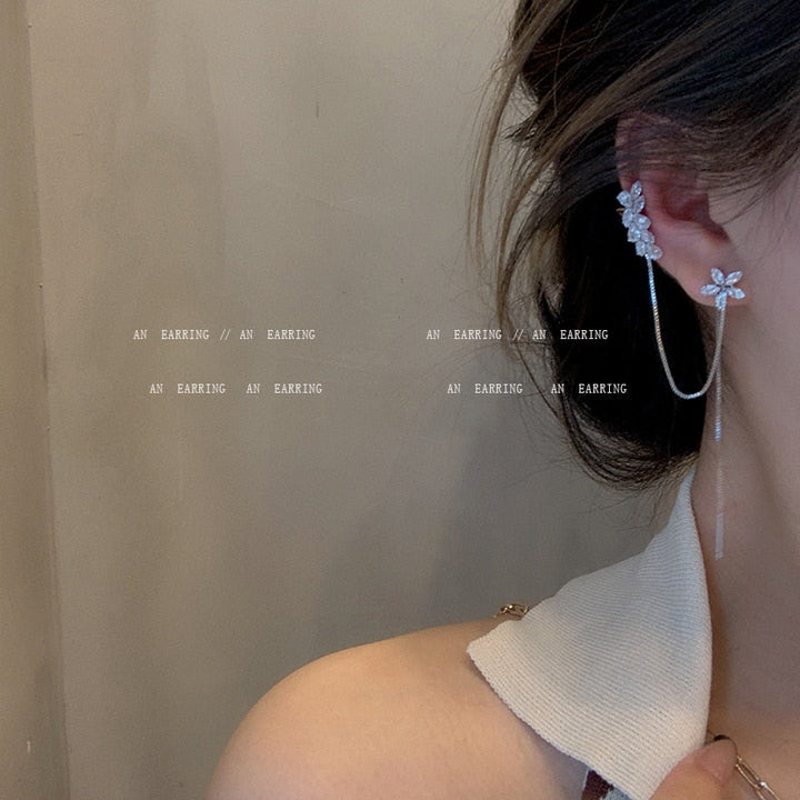 Herzförmige Tropfenohrringe - HeartSpark