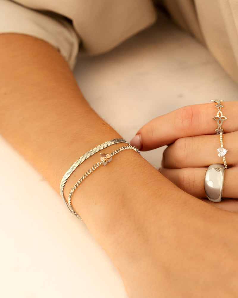 Herzförmiger Geburtsstein - MonthShine