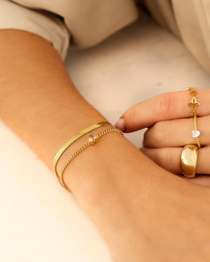 Herzförmiger Geburtsstein - MonthShine