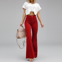 Hochtaillierte Schlaghose -  Bettina