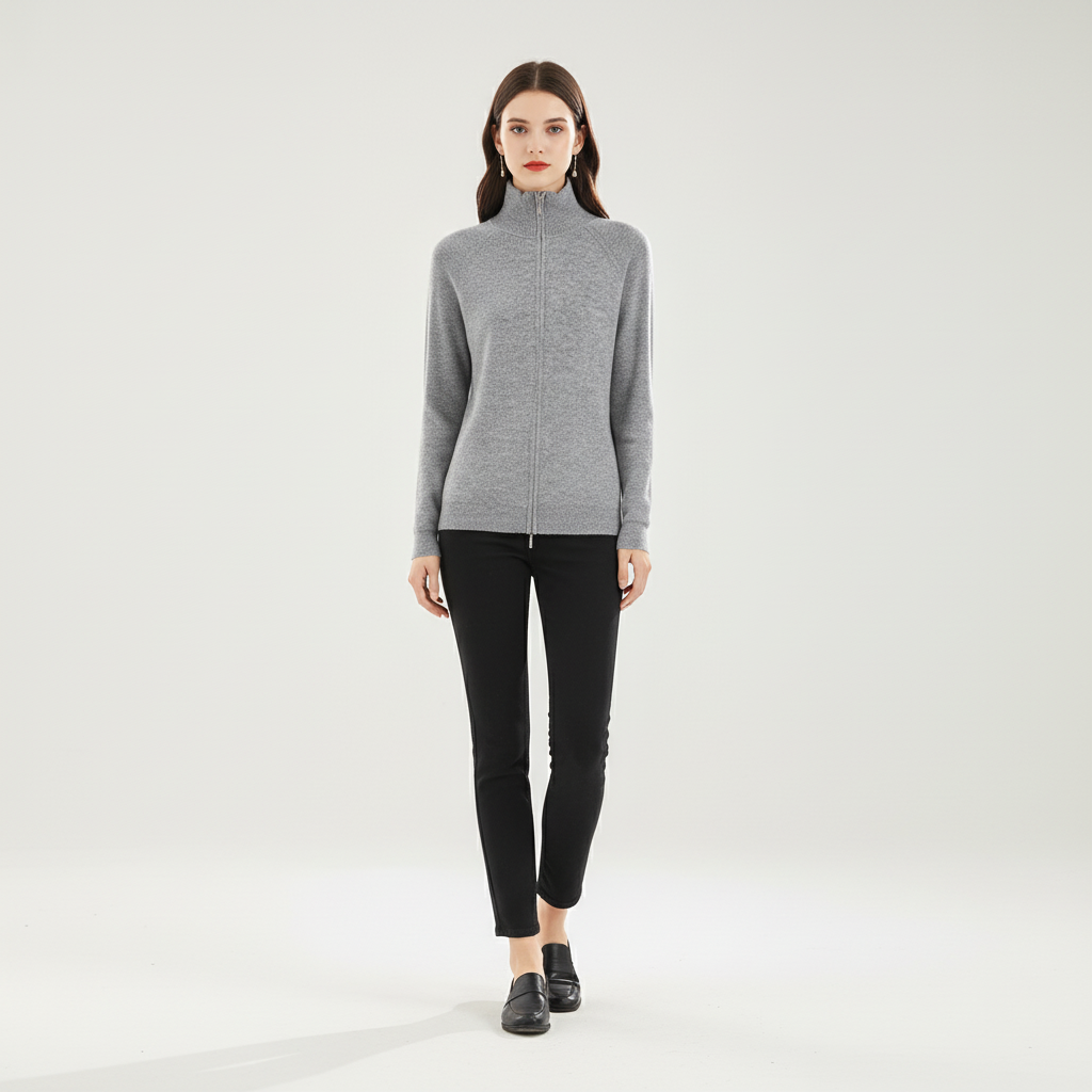 Hochwertiges Strickmaterial -  Annette