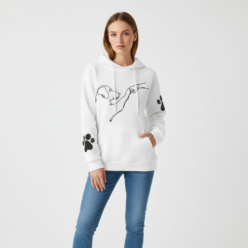 Hoodie Für Hundefans -  Wilma