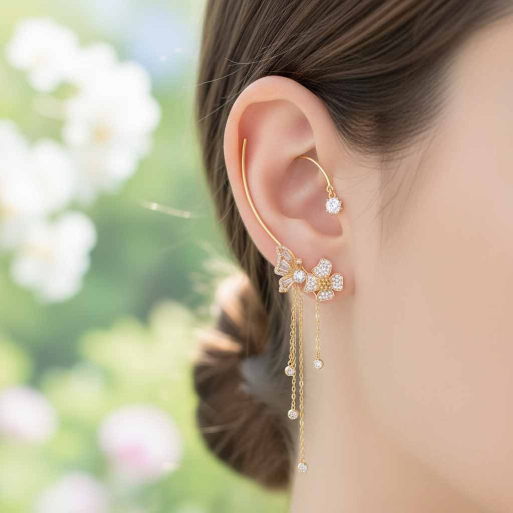 Hypoallergene Ohrringe - GlimmerWings