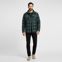 Kariertes Flanell Jacke Für Herren - Karl