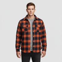 Kariertes Flanell Jacke Für Herren - Karl