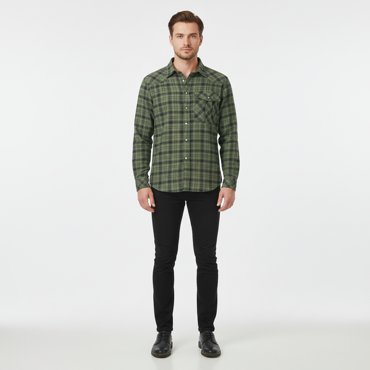 Kariertes Herrenhemd - Arnold