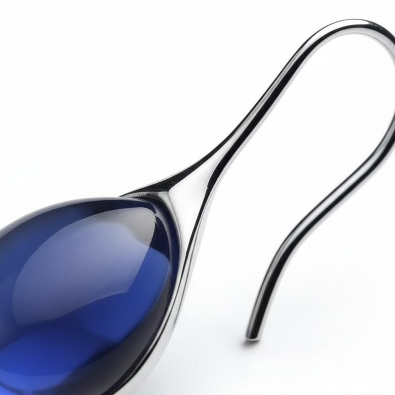 Klassische Tropfenohrringe - CrystalDrop