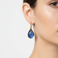 Klassische Tropfenohrringe - CrystalDrop