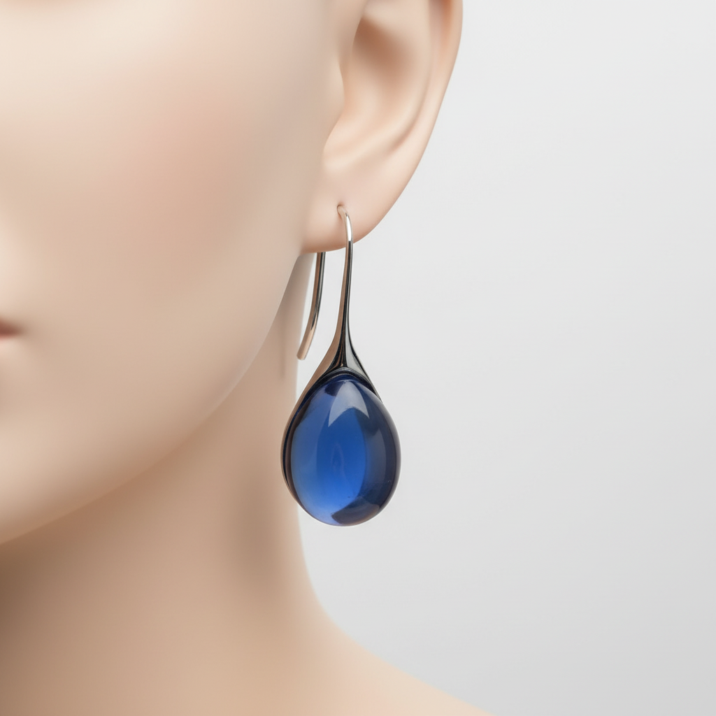 Klassische Tropfenohrringe - CrystalDrop