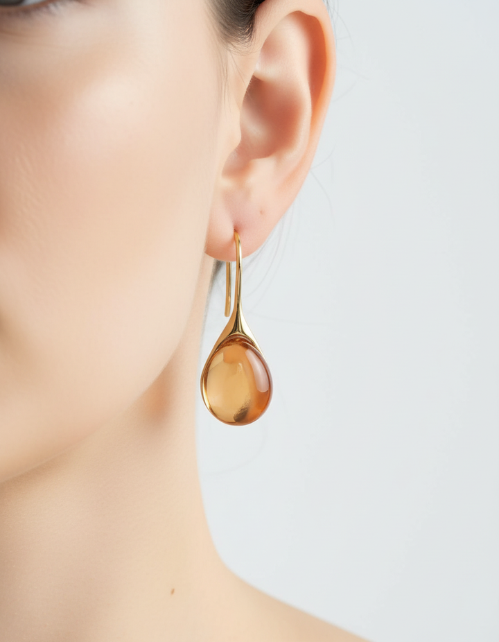 Klassische Tropfenohrringe - CrystalDrop