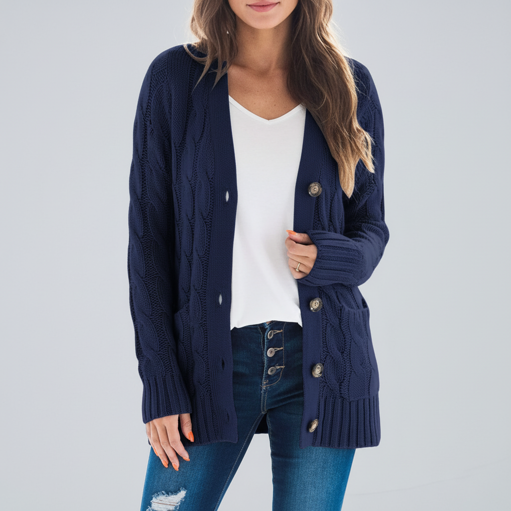 Klassisches Strickjäckchen -  Clara