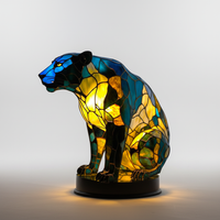 Kunstvolle Tischlampe - LightArt