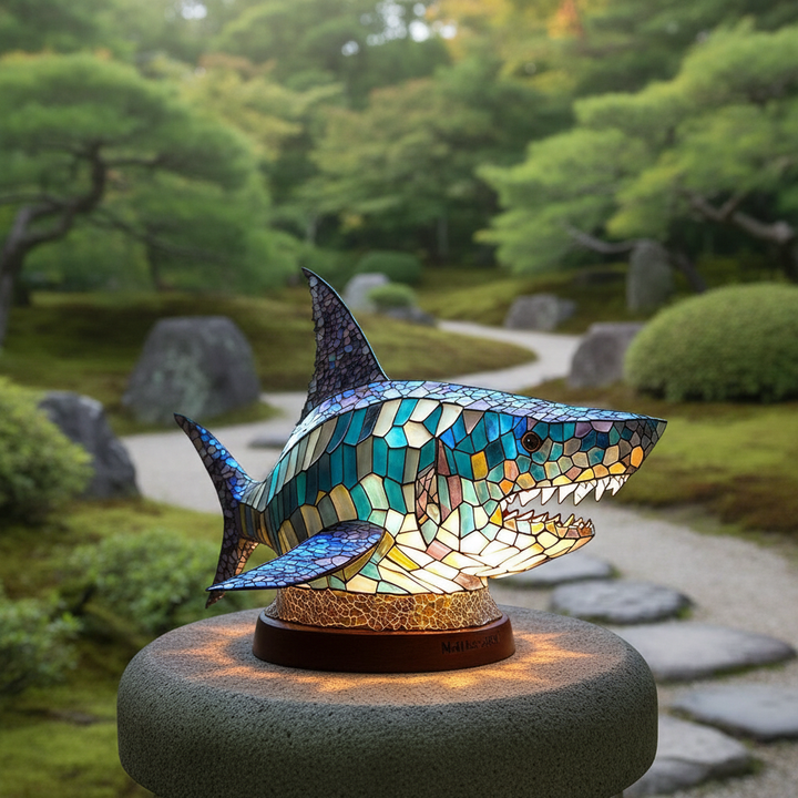 Kunstvolle Tischlampe - LightArt