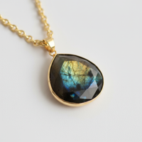 Labradorit Anhänger - AuraPower