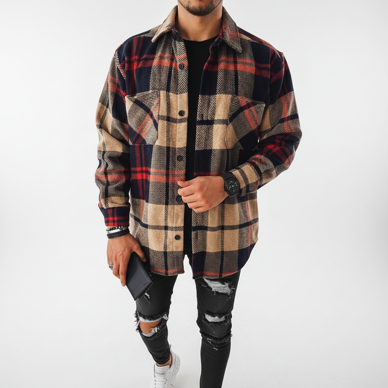 Langarm Mit Rautenmuster - Fabian