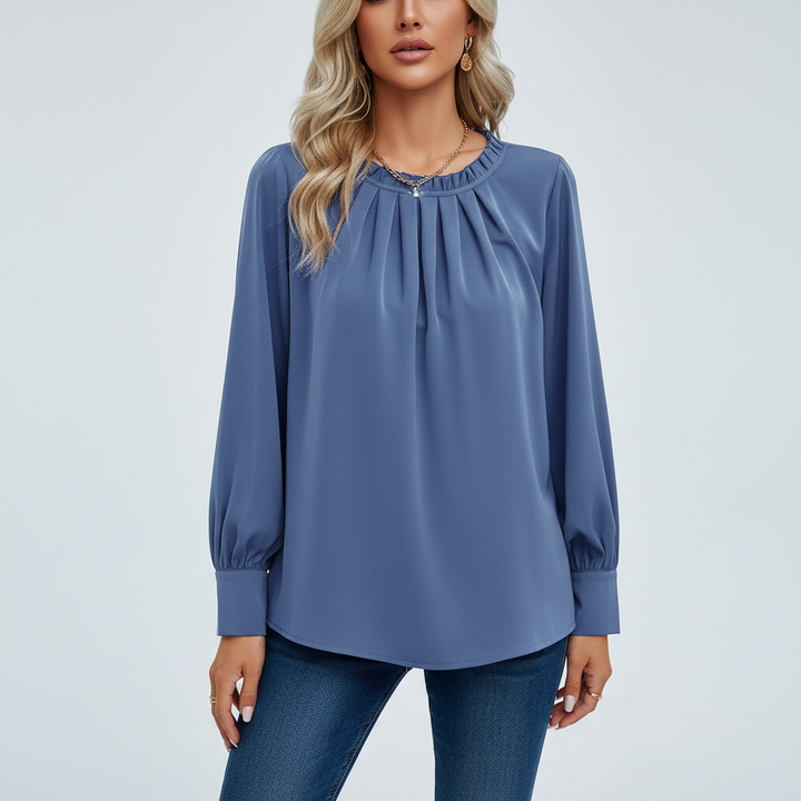 Langarmbluse -  Elvira