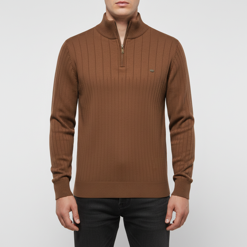 Langärmlige Pullover Mit Reißverschluss - Noah