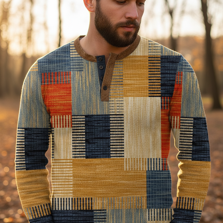 Langärmliger Herrenpullover -  Sven