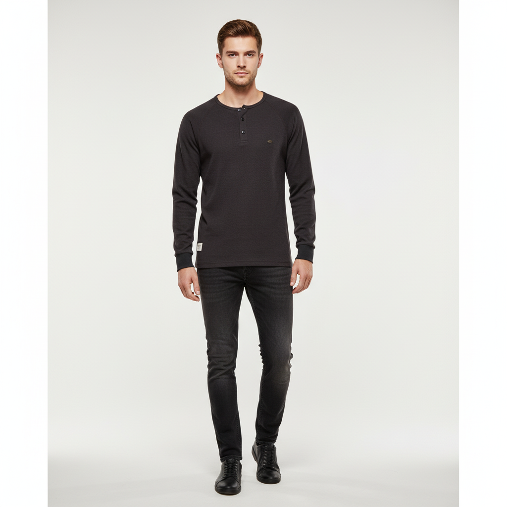 Langärmliges Herren-Shirt - Theo