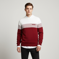 Lange Ärmel Pullover - StripeMix