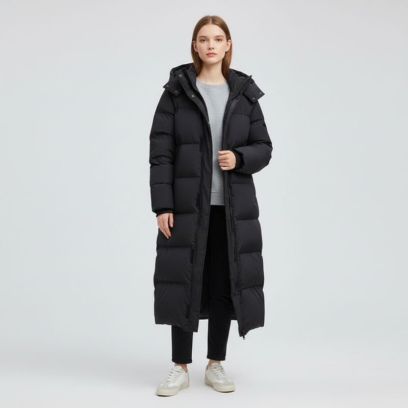 Lange Daunenjacke -  Annalena