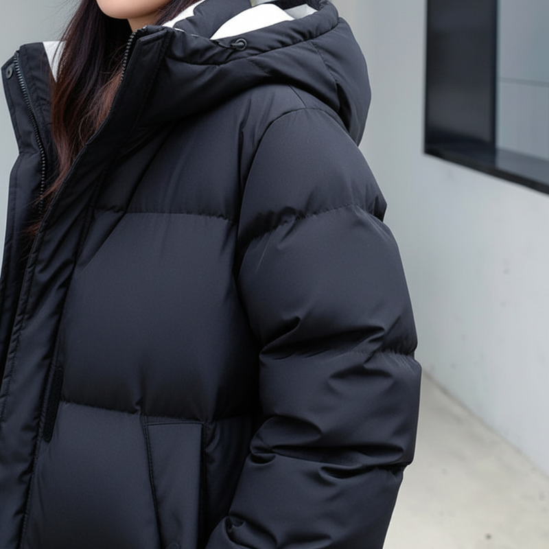 Lange Daunenjacke -  Annalena