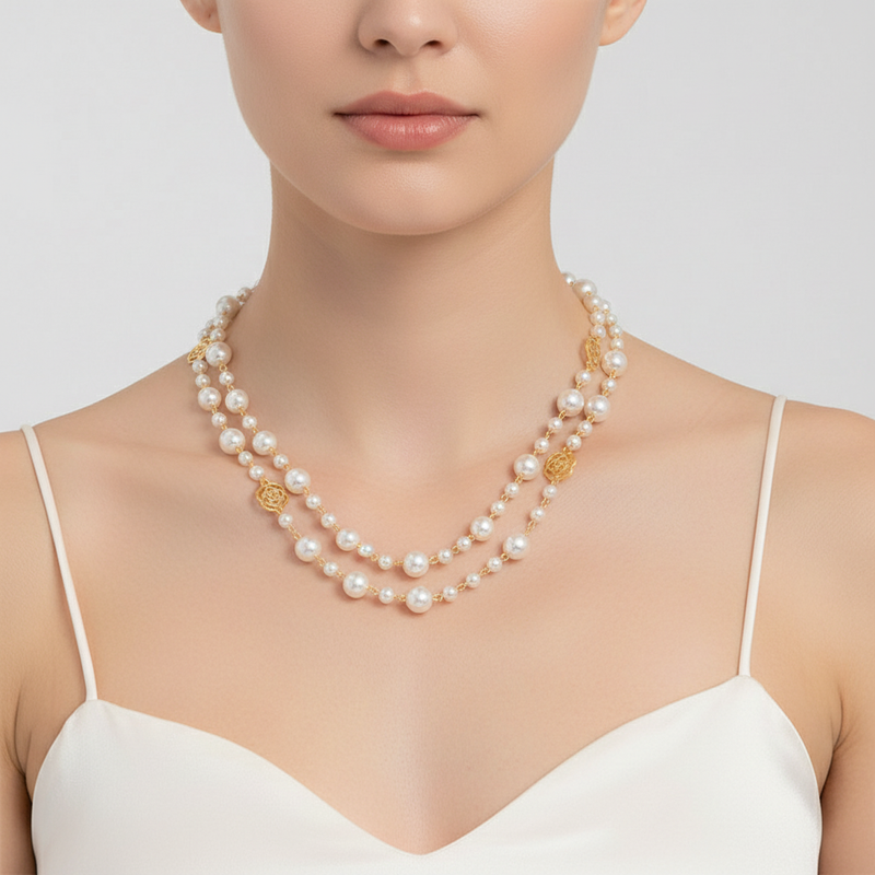 Lange Perlenkette - LuxuryPearls