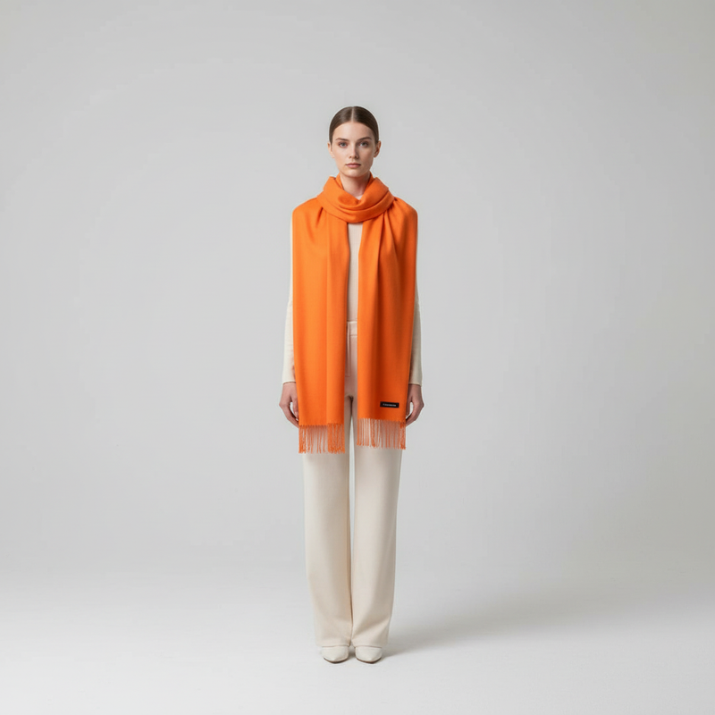 Langer Damen-Kaschmirschal - CashmereLux