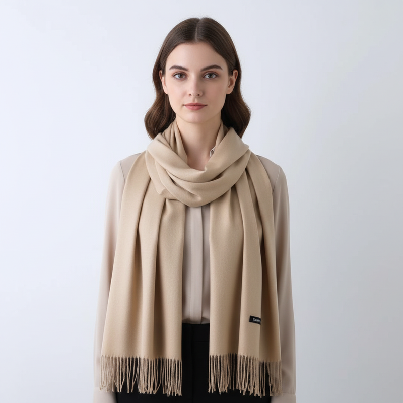 Langer Damen-Kaschmirschal - CashmereLux