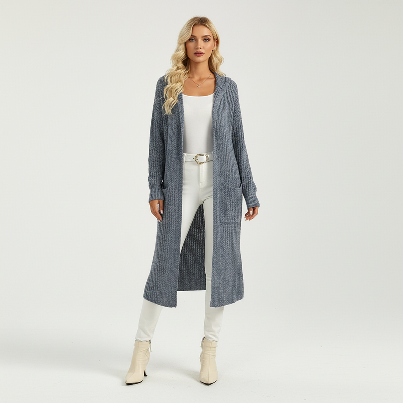 Langer Strickcardigan -  Sophia