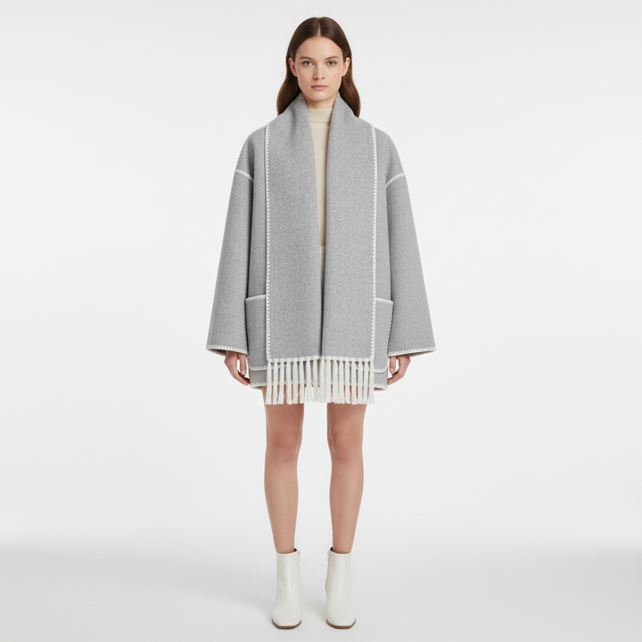 Langer Wollmantel - Marie