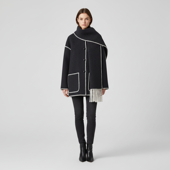 Langer Wollmantel - Marie