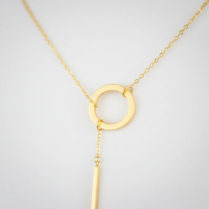 Lariat Halskette - GoldWave