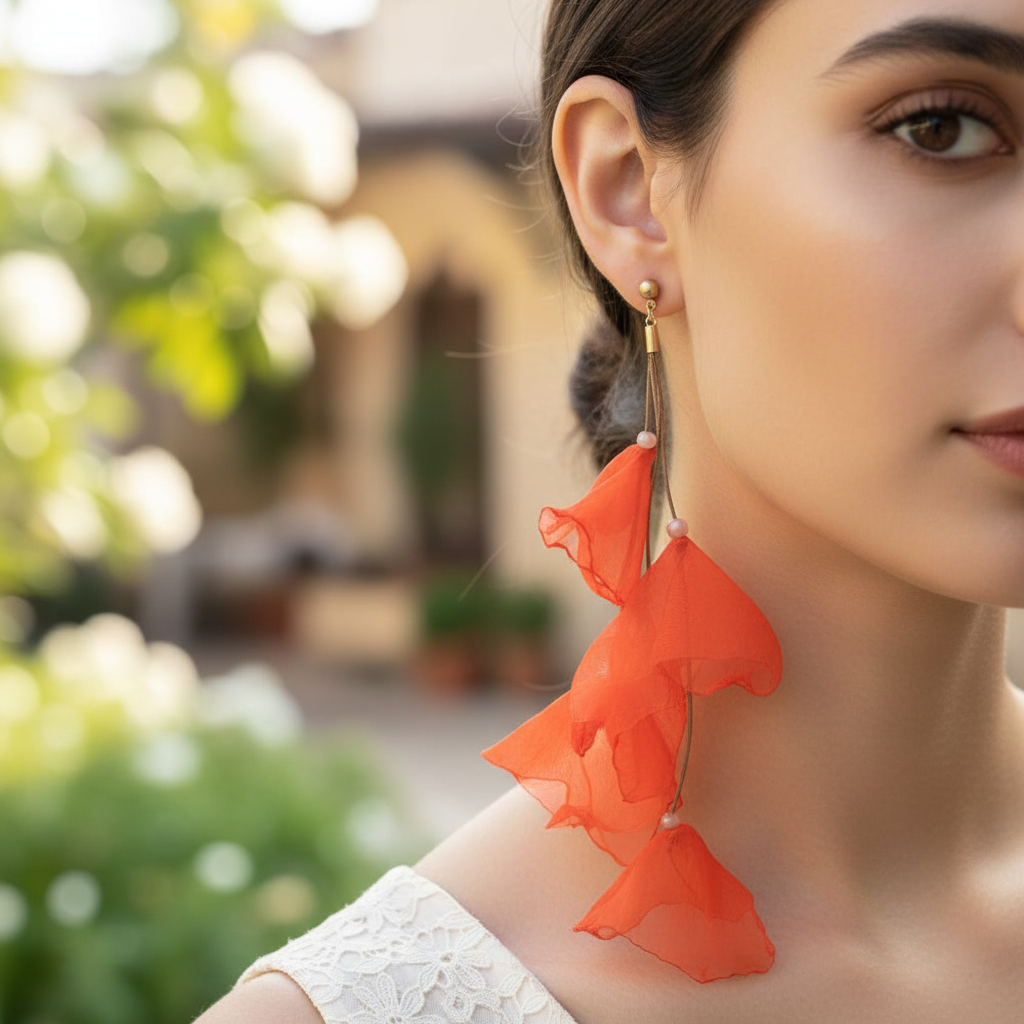 Leichtgewichtige Ohrringe - Flowerdance