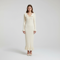 Maxikleid Mit Rüschen -  Ursula