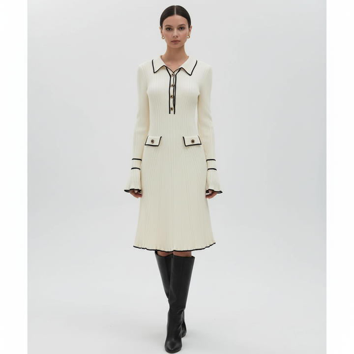 Maxikleid Mit Rüschen -  Ursula