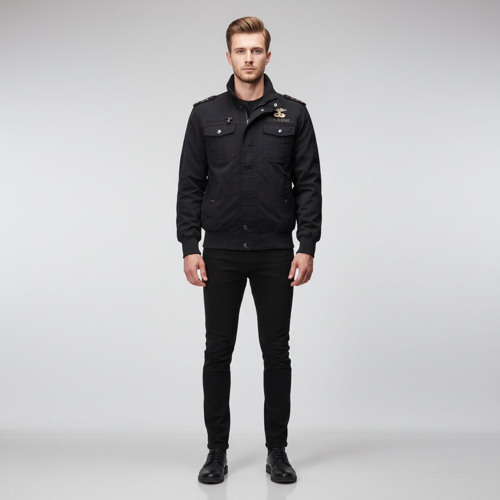 Militärisch Inspirierte Jacke - Rudolf